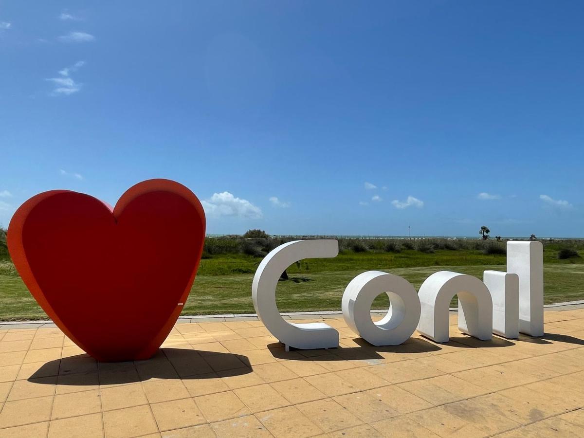 Atico Premium Conil Con 2 Terrazas, Parking, Piscina, Aire Ac Y Wifi -Solo Familias Y Parejas- Daire Conil De La Frontera Dış mekan fotoğraf