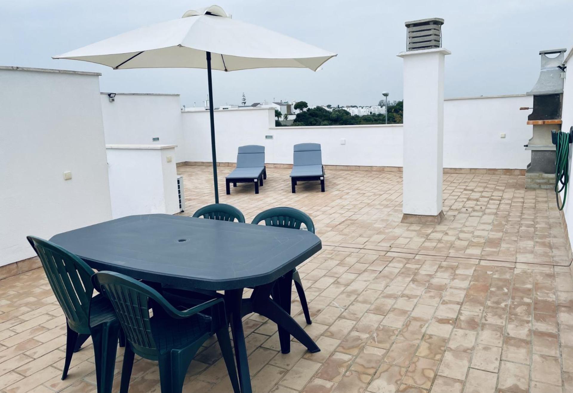 Atico Premium Conil Con 2 Terrazas, Parking, Piscina, Aire Ac Y Wifi -Solo Familias Y Parejas- Daire Conil De La Frontera Dış mekan fotoğraf