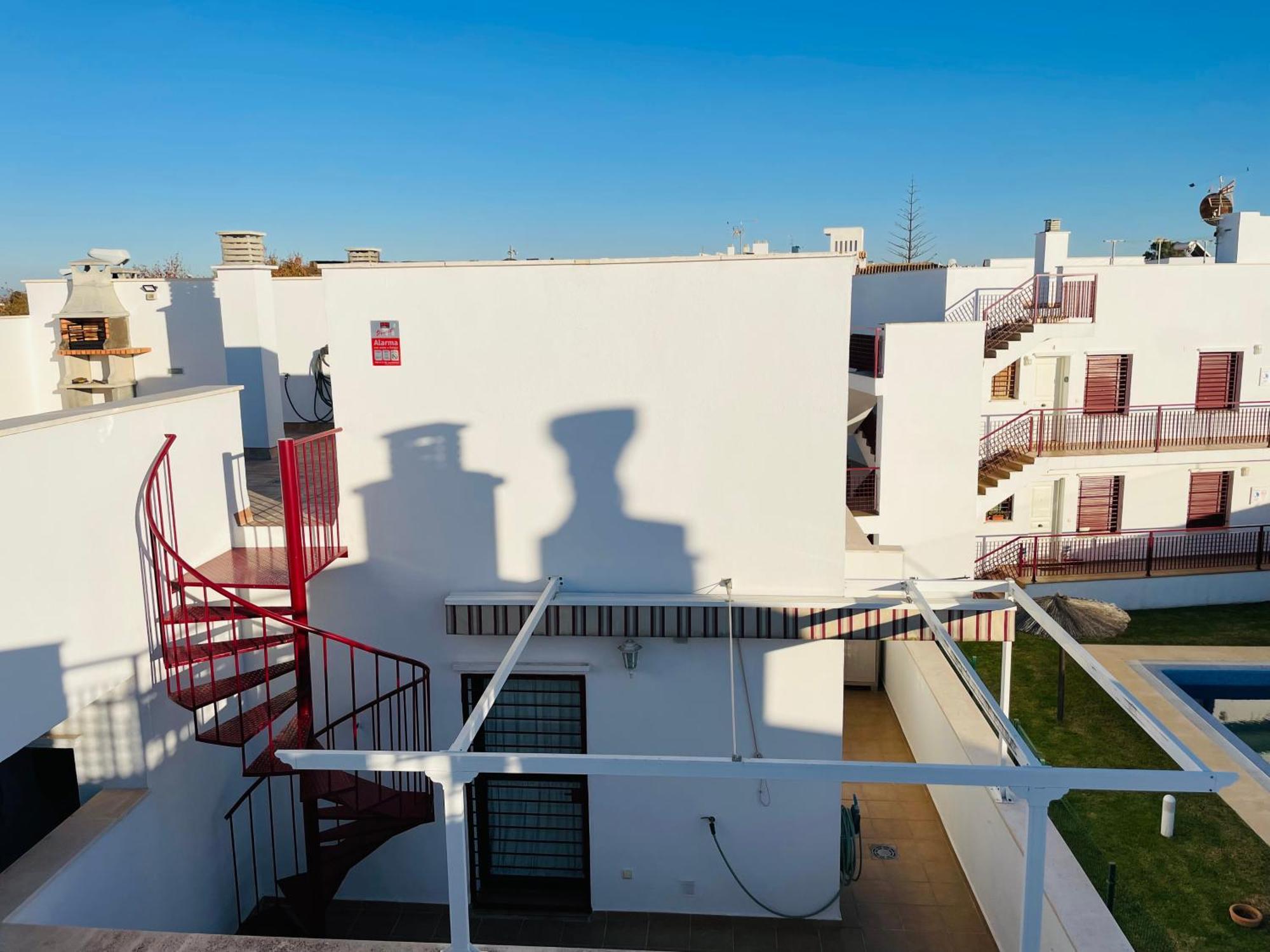 Atico Premium Conil Con 2 Terrazas, Parking, Piscina, Aire Ac Y Wifi -Solo Familias Y Parejas- Daire Conil De La Frontera Dış mekan fotoğraf